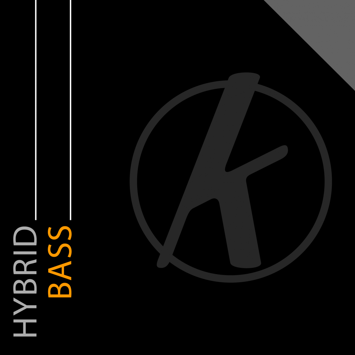 Standard Length .266” Round Wound Hybrid Bass String Kalium Music